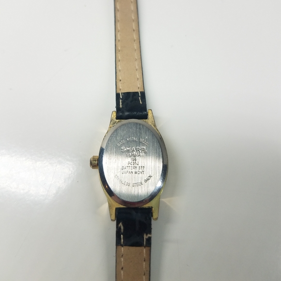 Sharp Quartz Japanese Movement Black Watch - Picture 11 of 12